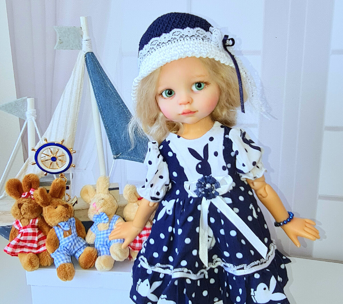 Воображулька Марьяша, ООАК куклы Paola Reina 