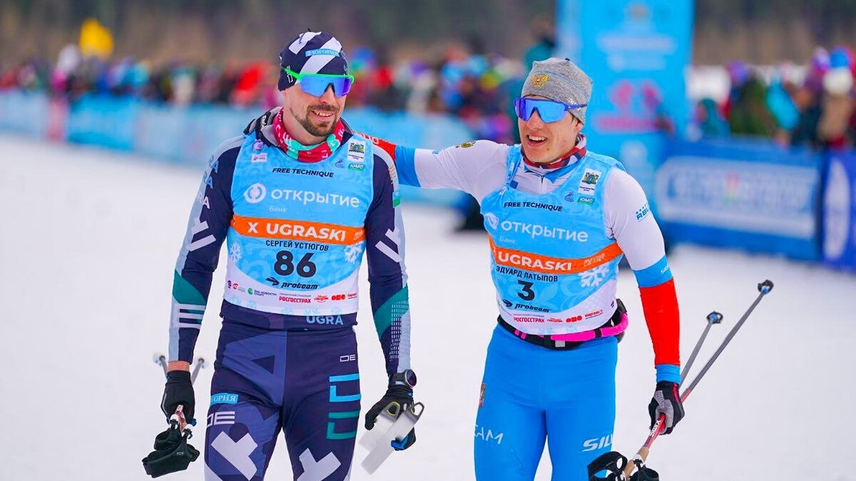    «Настоящий чемпион, собрал столько народа в свой день рождения», - Наталья Комарова поздравила Сергея Устюгова перед забегом