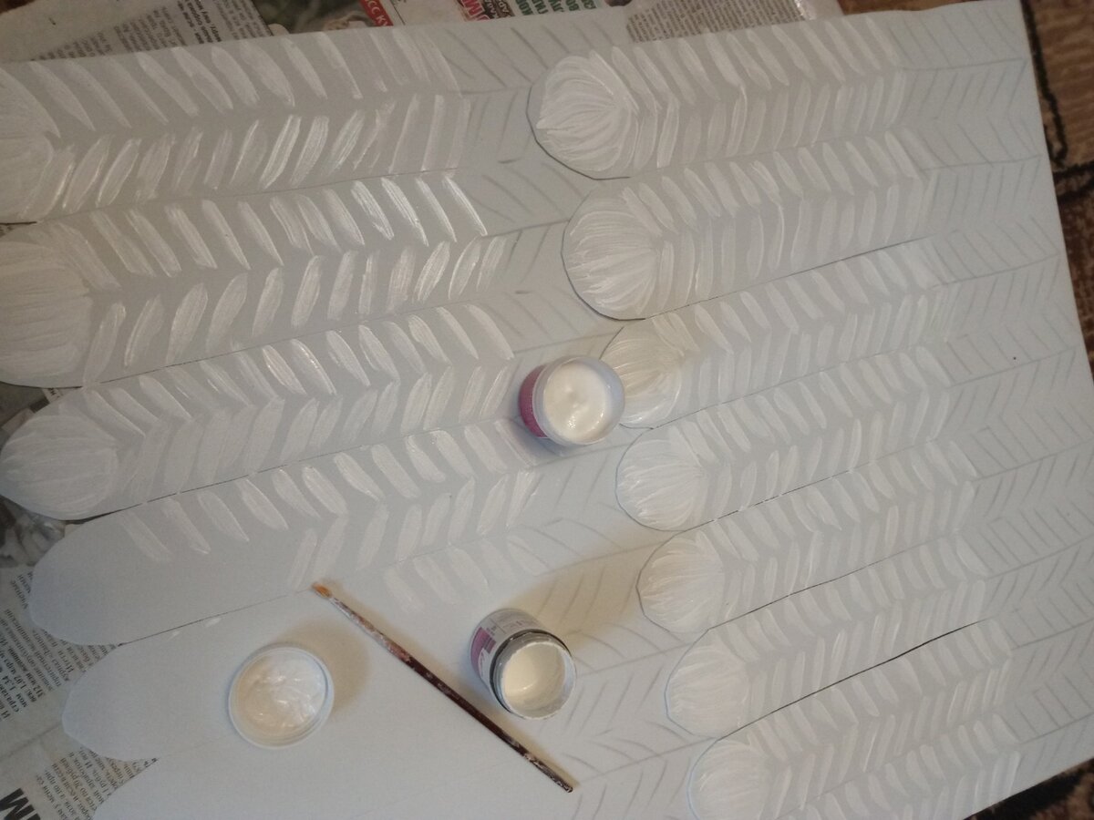 Белые Крылья Ангела - Косплей Ориби Каммпирр - Процесс создания