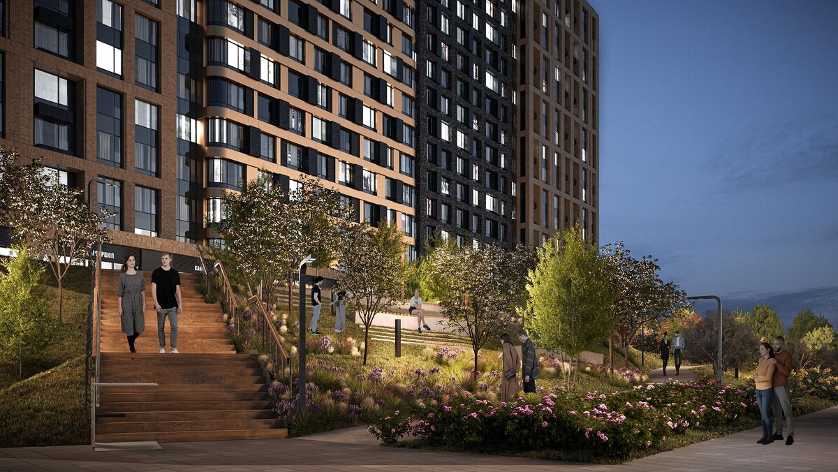    Жилой комплекс «Преображенская площадь», Regions Development. Визуализация