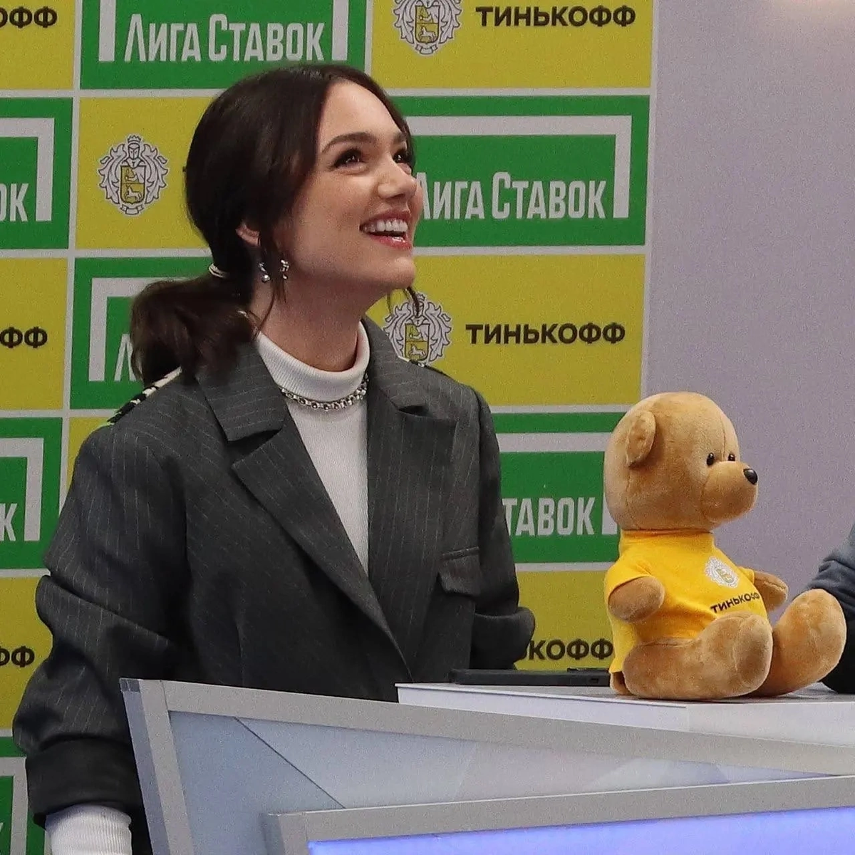 Евгения Медведева на Кубке Первого канала. Фото из открытых источников.