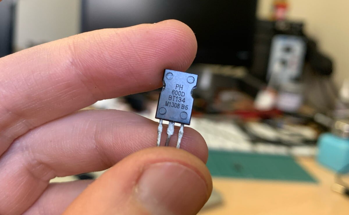 Что такое симистор и как его проверить мультиметром. Ремонтируем ...