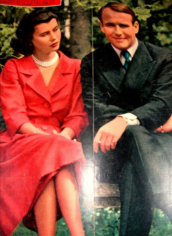 Принц Садруддин и его жена принцесса Ширин Ага Хан (Нина Дайер), фото для прессы