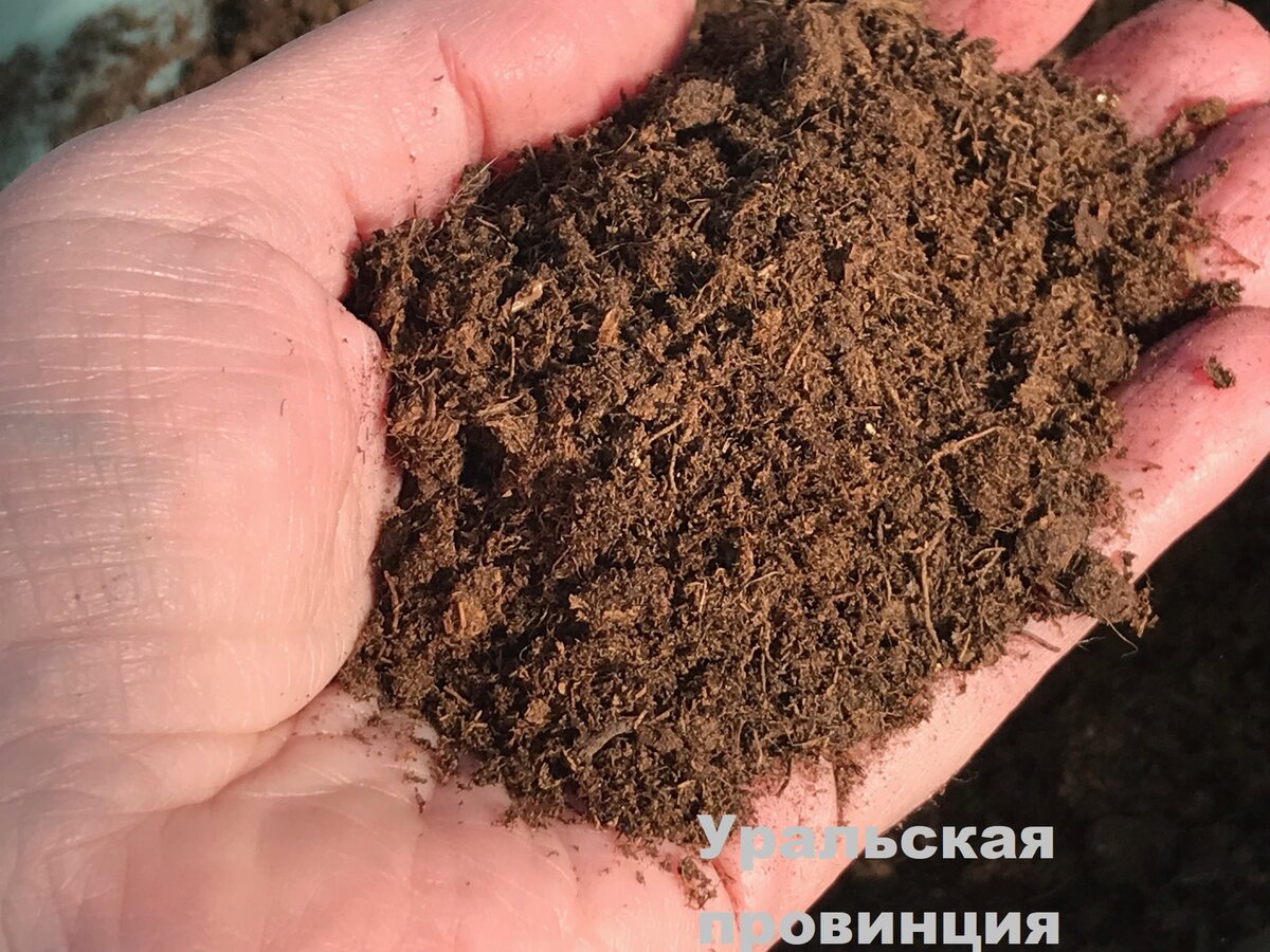 Готовый компост