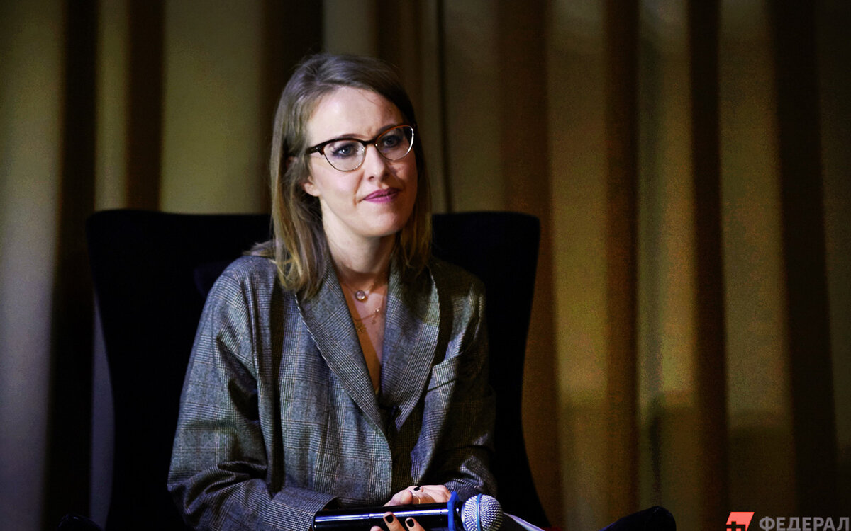 Собчак обратила внимание на выступление Медведева.  Фото: Фото: ФедералПресс / Кирилл Дедюхин