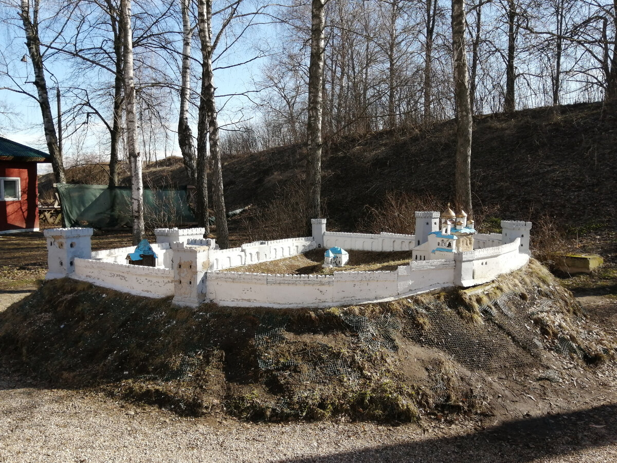 Макет Можайского кремля. Фото Ольги Брезгиной, автора статьи