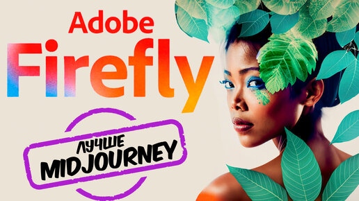 Adobe Firefly. Лучшая замена Midjourney. Попробуй уже сейчас