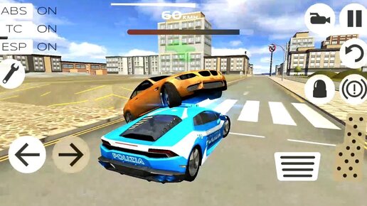 ГОНКИ ОТ ПОЛИЦИИ НА КРУТЫХ МАШИНАХ ИГРА НА ТЕЛЕФОНЫ АНДРОИД И IOS EXTREME CAR DRIVING RACING 3D (3)