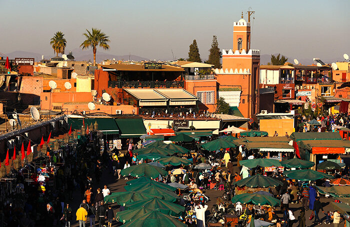    Марракеш. Рынок на площади Джемаа-эль-Фна в Старом городе.Валерий Шарифулин/ТАСС