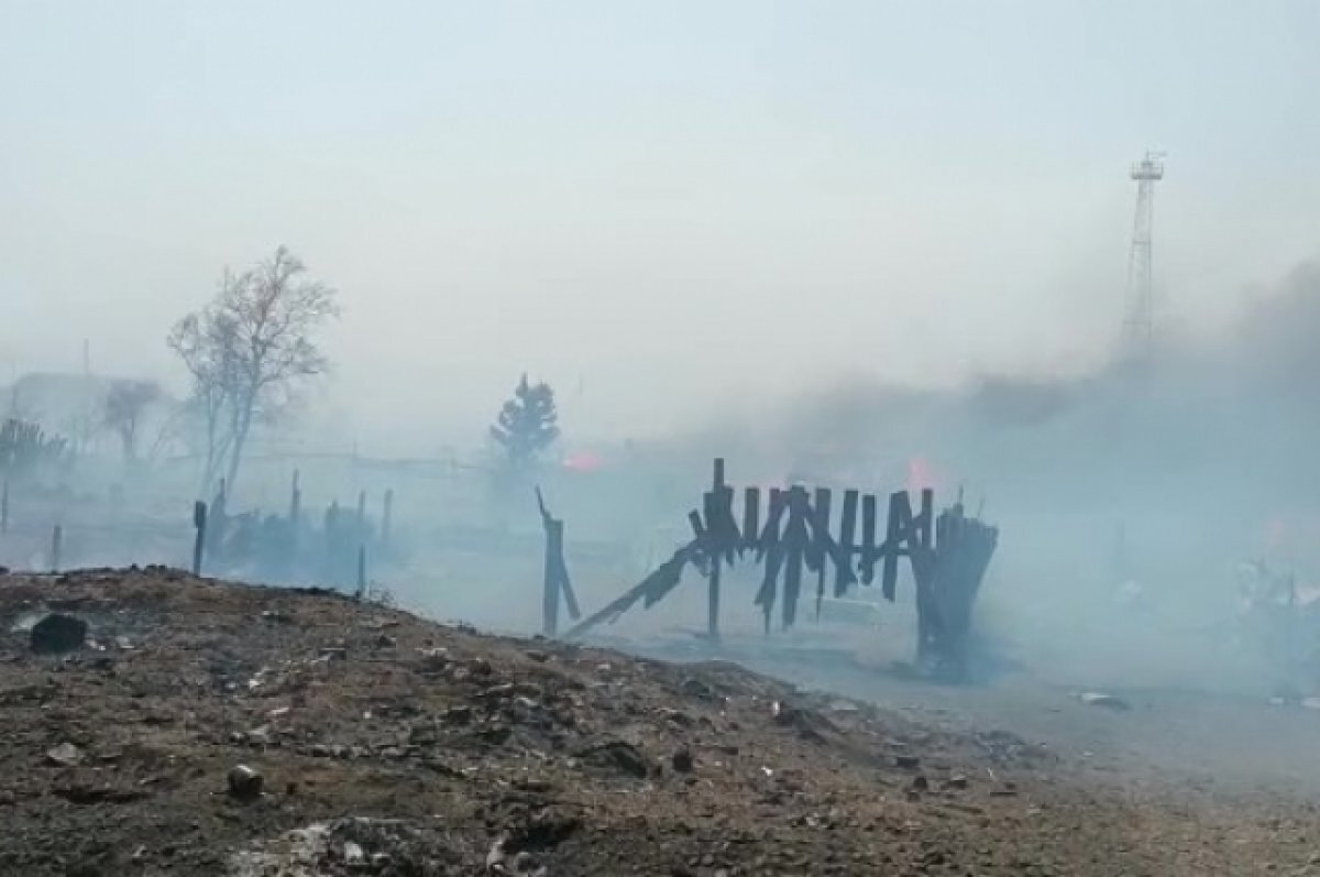    Свыше 400 пожарных борются с огненной стихией в районах Забайкалья