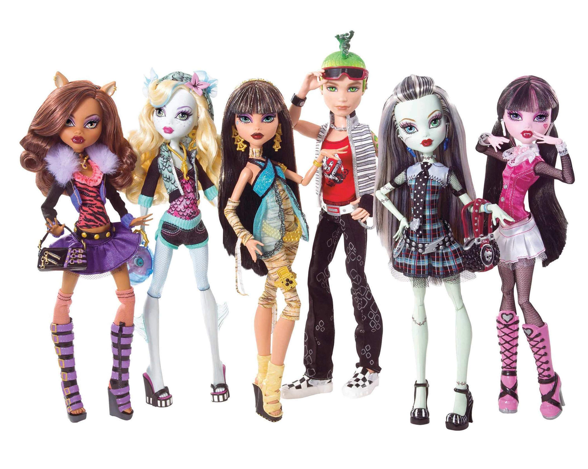 Самые необычные куклы Monster High | pink world | Дзен