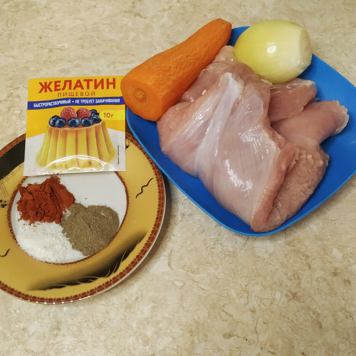 Ингредиенты для ПП колбасы