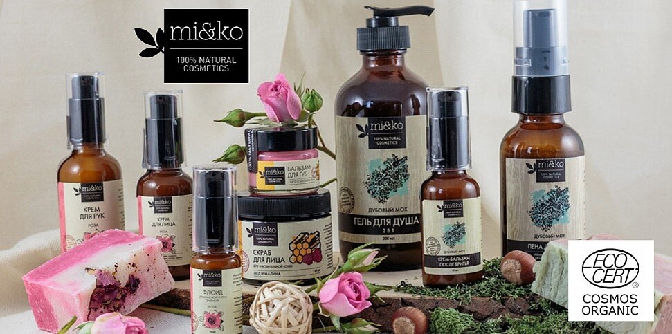 Ми-Ко - Российский производитель натуральной косметики с сертификацией COSMOS ORGANIC