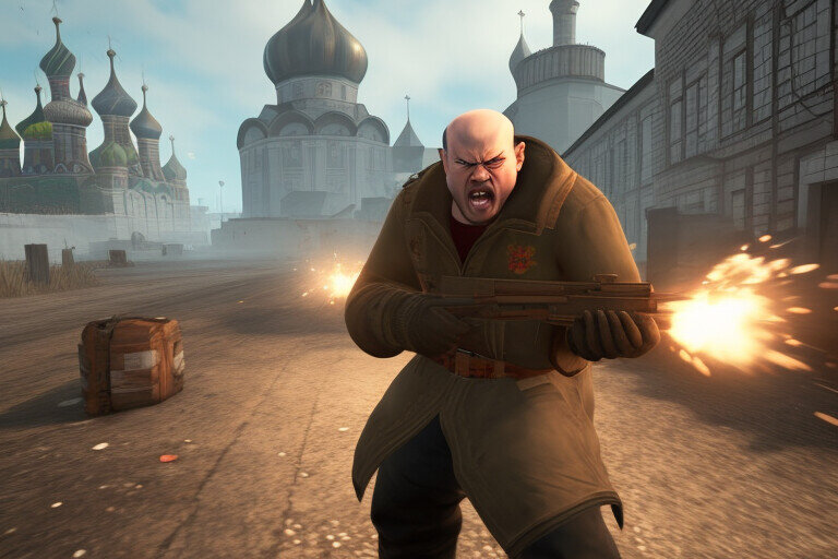 Картинка сгенерированная нейросетью