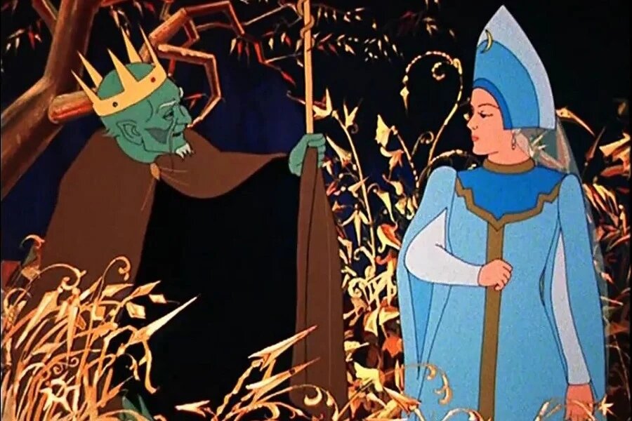 Кощей сватался к Василисе только в советском мультике