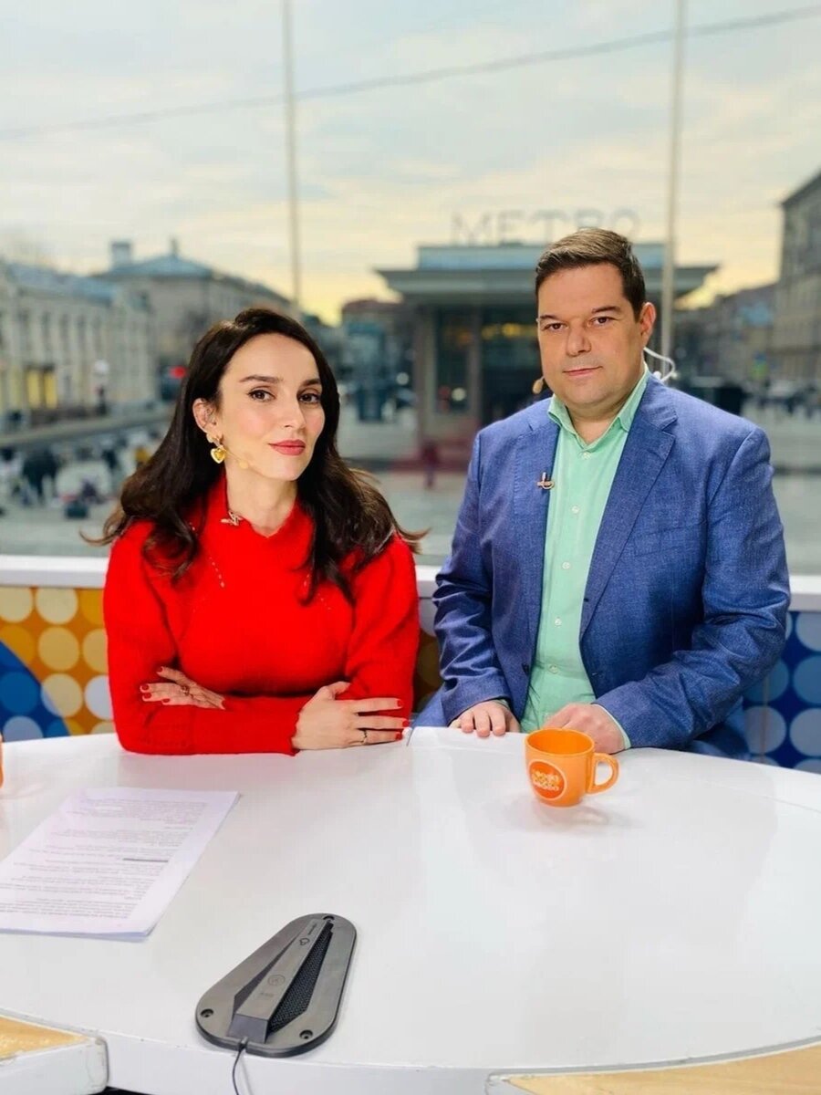 Юлия Зимина- ведущая передачи "Доброе утро" на Первом канале. Фото: соцсети