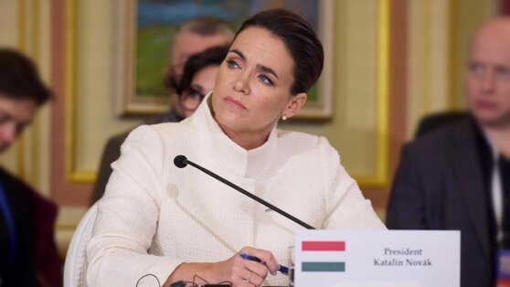    Президент Венгрии заявила о поддержке идеи Макрона о стратегической автономии Европы Анна Белая
