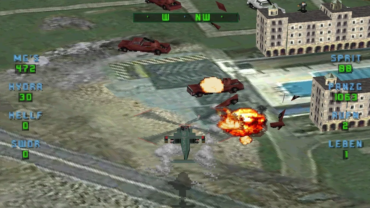 как выглядела игра (nuclear strike)