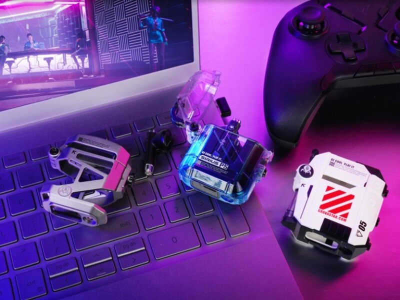    TWS-наушники Gravastar Sirius P5: aptX HD, длительное время работы и сменный корпус в стиле киберпанка