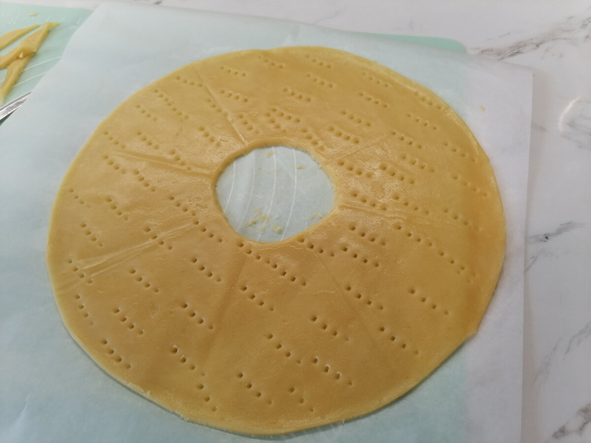 Корж готов к духовке