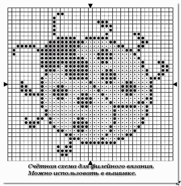 Схемы филейного вязание крючком – подборка из 70 схем, описание и видео мк