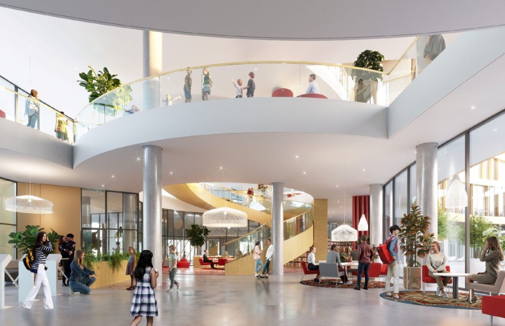    Жить рядом со школой проще и родителям, и детям. Фото: Atrium