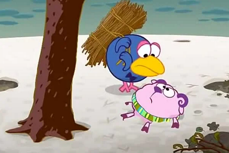 Кар-карыч рассказывает Барашу про кузинатру. 