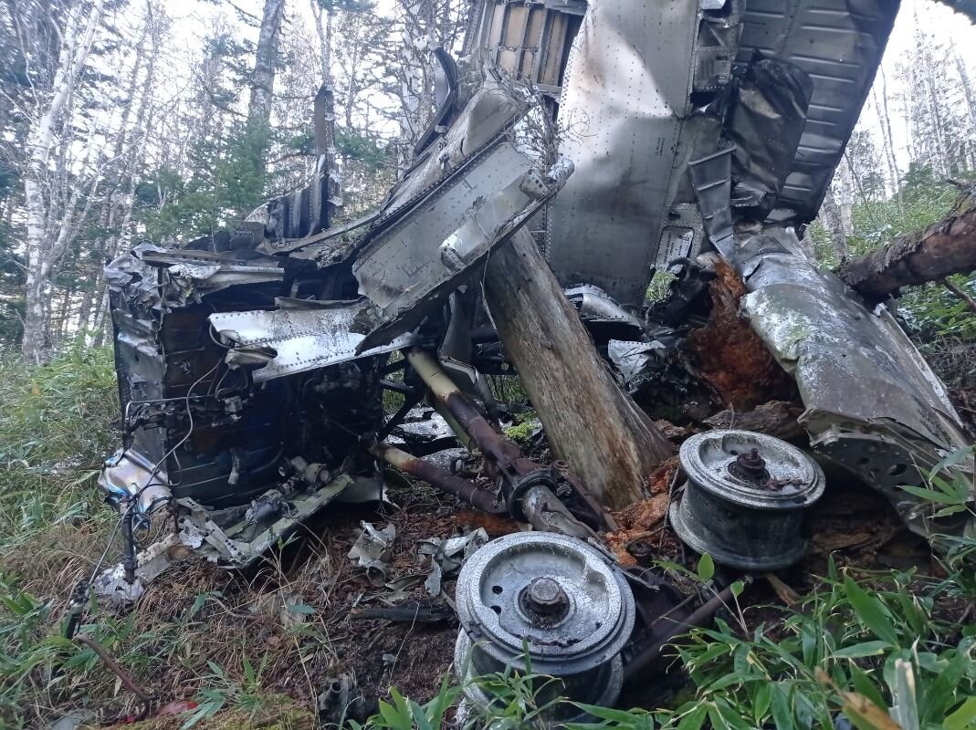 Место катастрофы, наши дни, взято отсюда: https://idilesom.com/sakh/places/992 