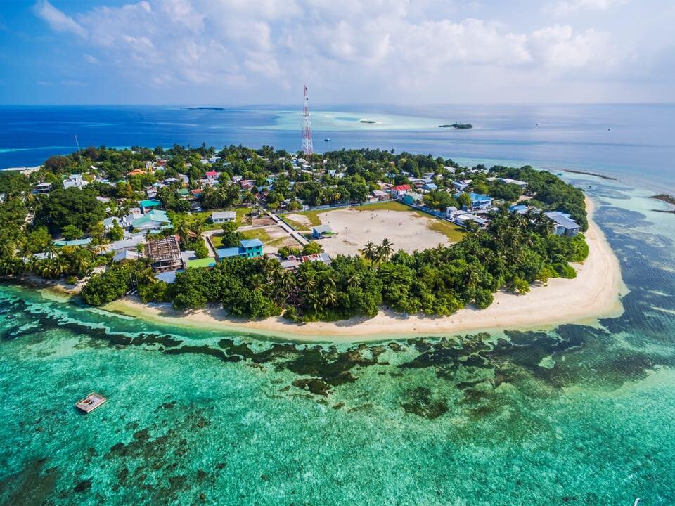 Локальный  остров Расду.