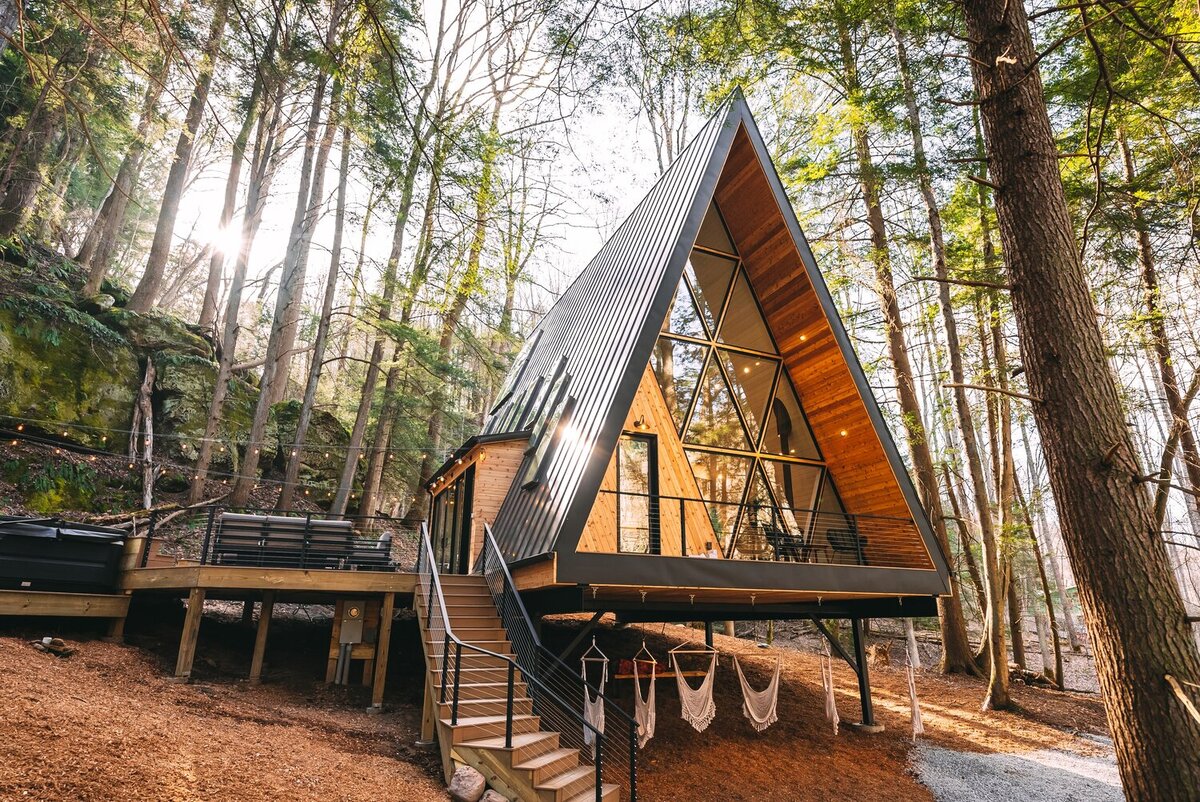 Все про A-frame дома! Мы строим и такие :) | PINE&BRICK Строительство  каркасных домов | Дзен