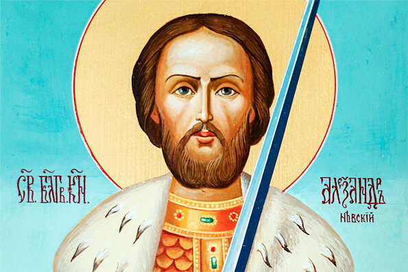 Александр Невский. Икона.