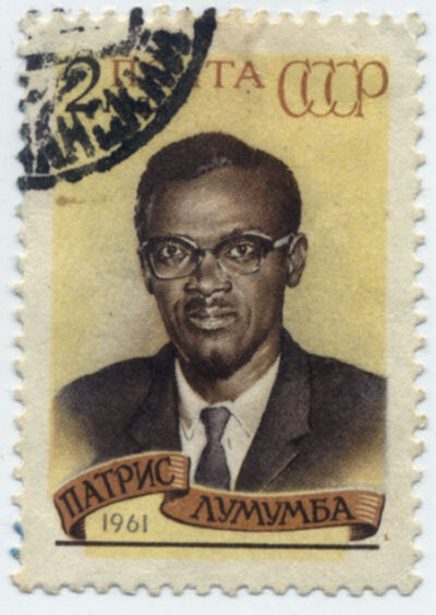 Марка СССР года, когда был убит Патрис Лумумба. Открытый источник.