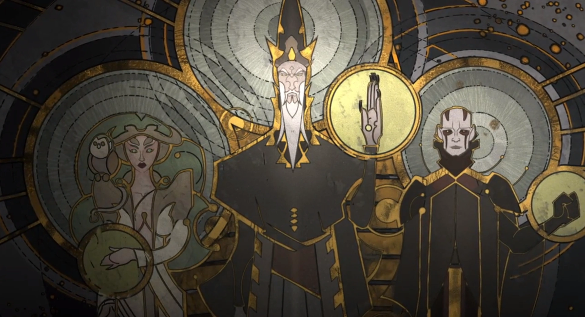 Боги Мортиса Дочь, Отец и Сын