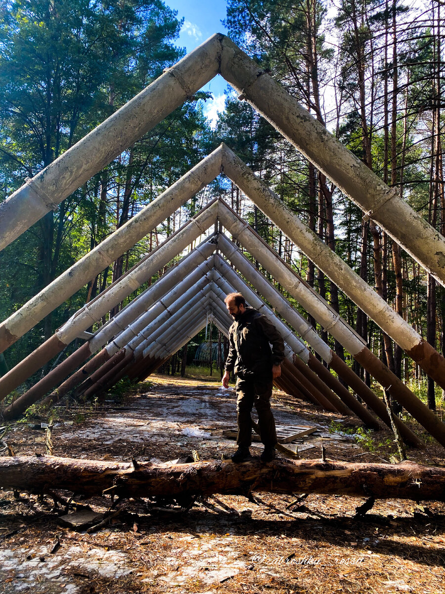 Заброшенный лагерь Звездный в Тарусском районе Калужской области ...
