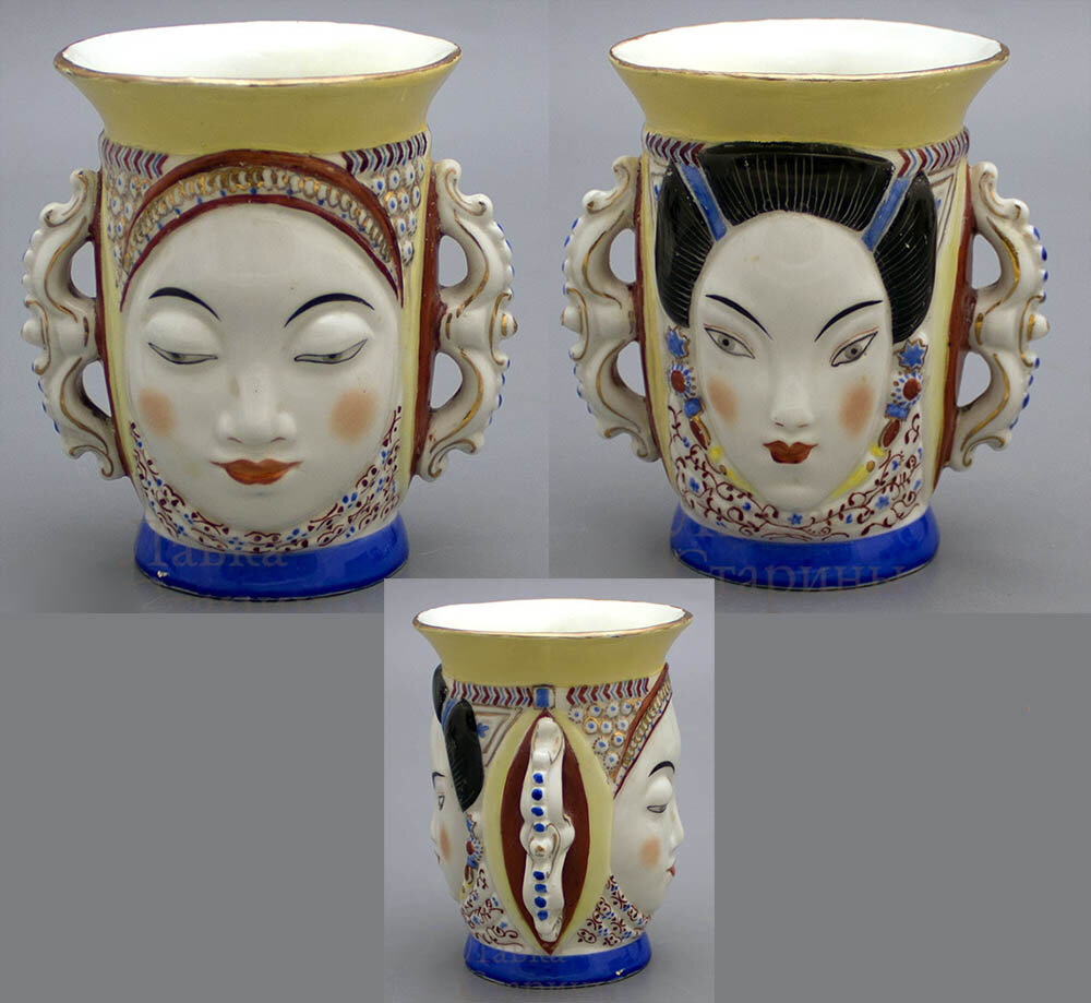 Подставка для карандашей, Ломоносовский фарфор, 1938