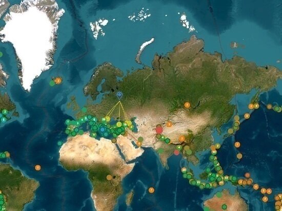     фото: Европейско-Средиземноморский сейсмологический центр (EMSC)