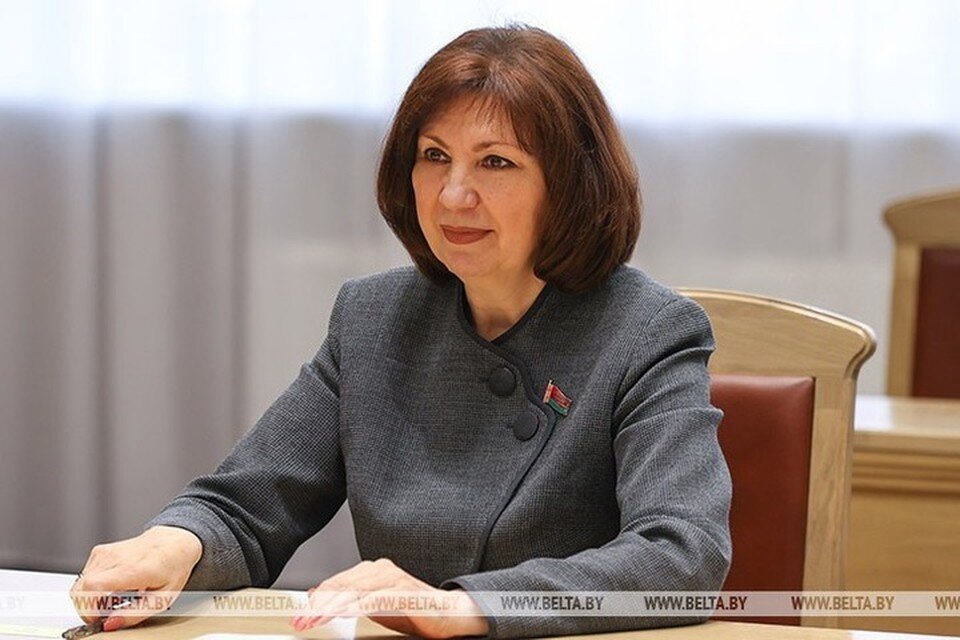     Наталья Кочанова прокомментировала послание президента. Фото: БелТА