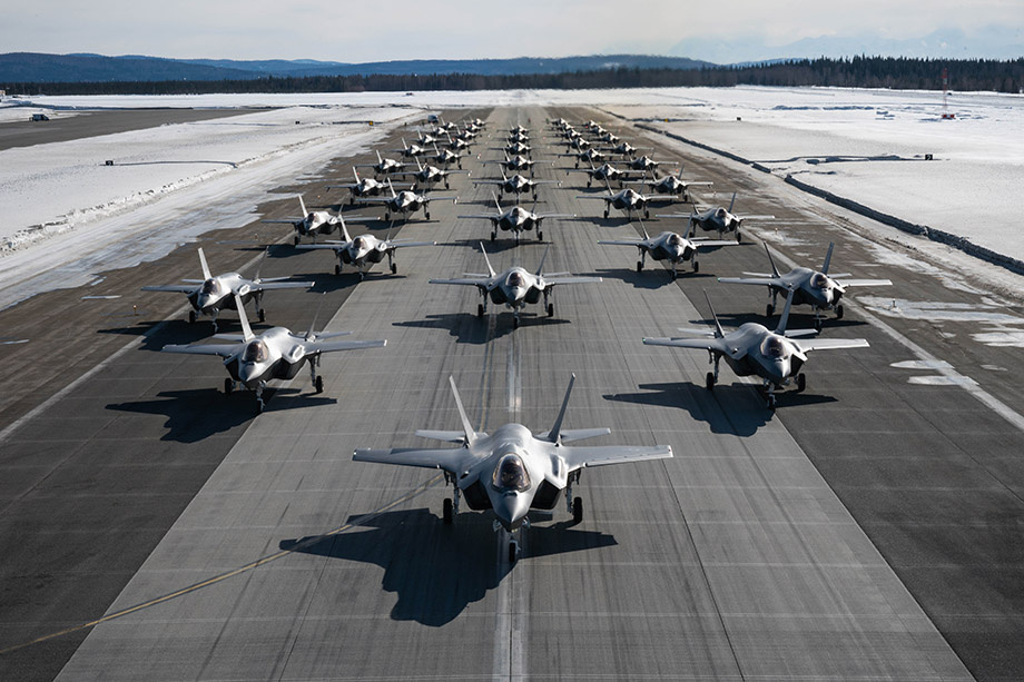 Истребители F-35 ВВС США. Фото: Zuma/TASS