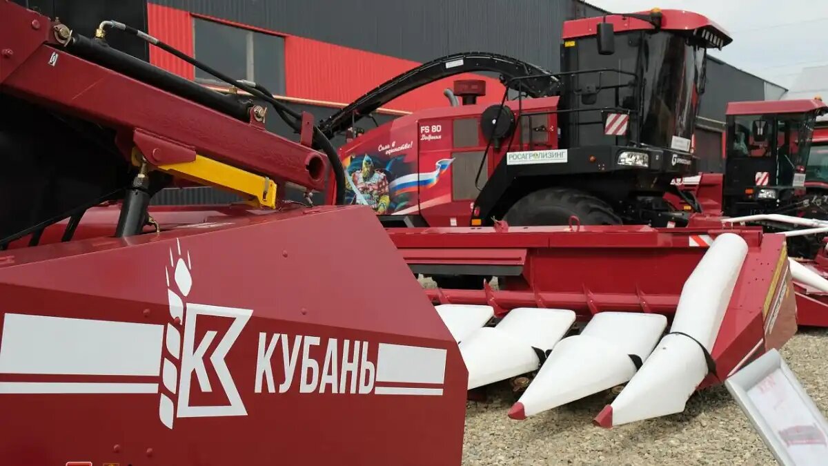 Фото: msh.krasnodar.ru Первая российско-белорусская производственная площадка по сборке комбайнов и жаток в Краснодарском крае