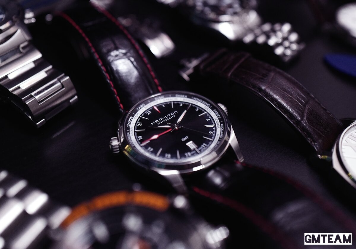 Мужские наручные часы Hamilton Jazzmaster GMT