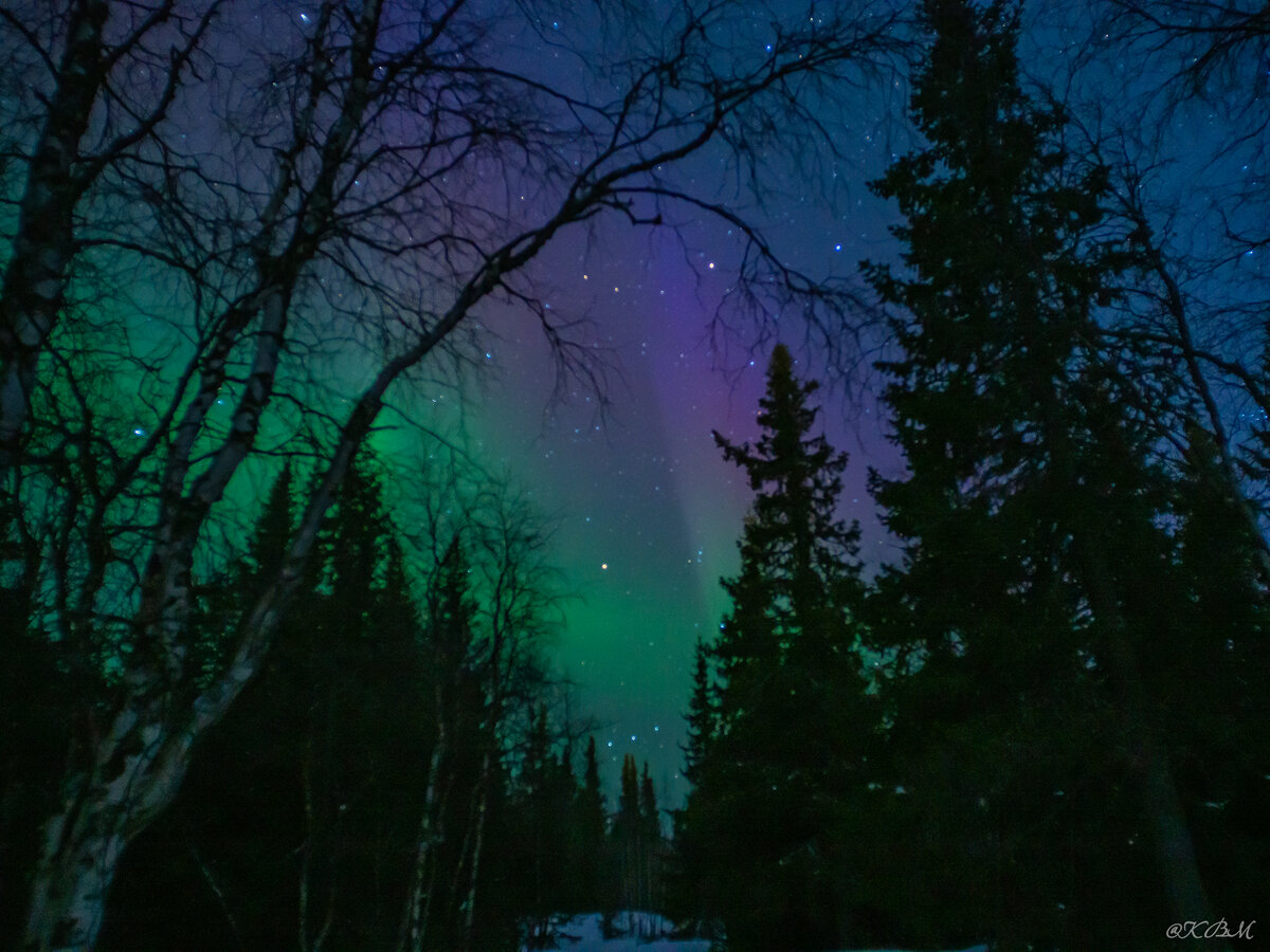 Орион купается в Авроре.