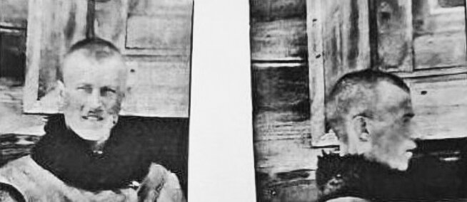 Тюремная фотография 1930 г. в отношении В.З. Алексеенко