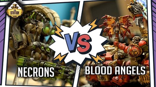 NECRONS vs BLOOD ANGELS I Battlereport 2000pts I Warhammer 40000