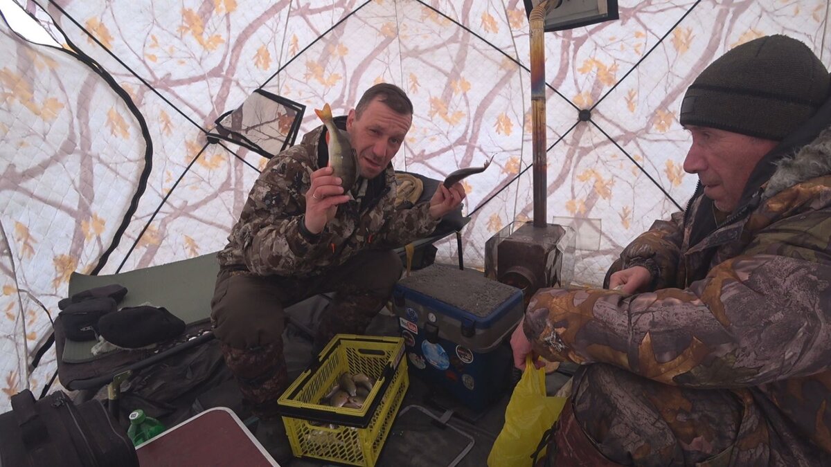 Рыбка клевала отлично!