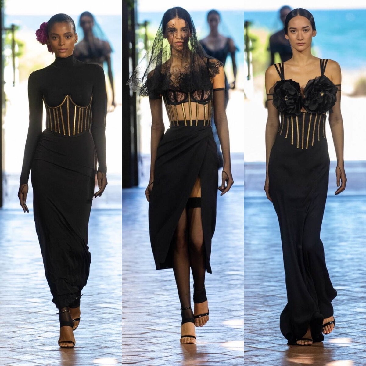Роскошной коллекции Dolce&Gabbana Spring 2023 Couture посвящается последний обзор этого сезона.-2