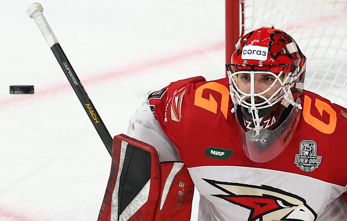    Вратарь "Авангарда" Василий Демченко  Егор Алеев/ТАСС