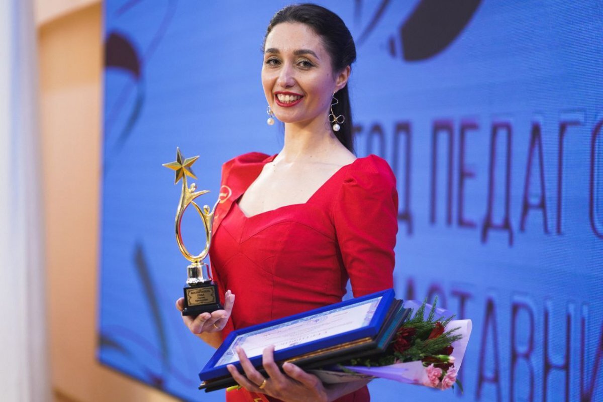   Воспитателем года Краснодара стала Ирина Руденко из детского сада №233