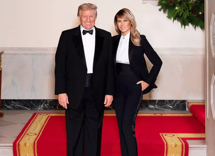    Мелания Трамп вернулась в соцсети после того, как ее мужа обвинили в подлоге документов
