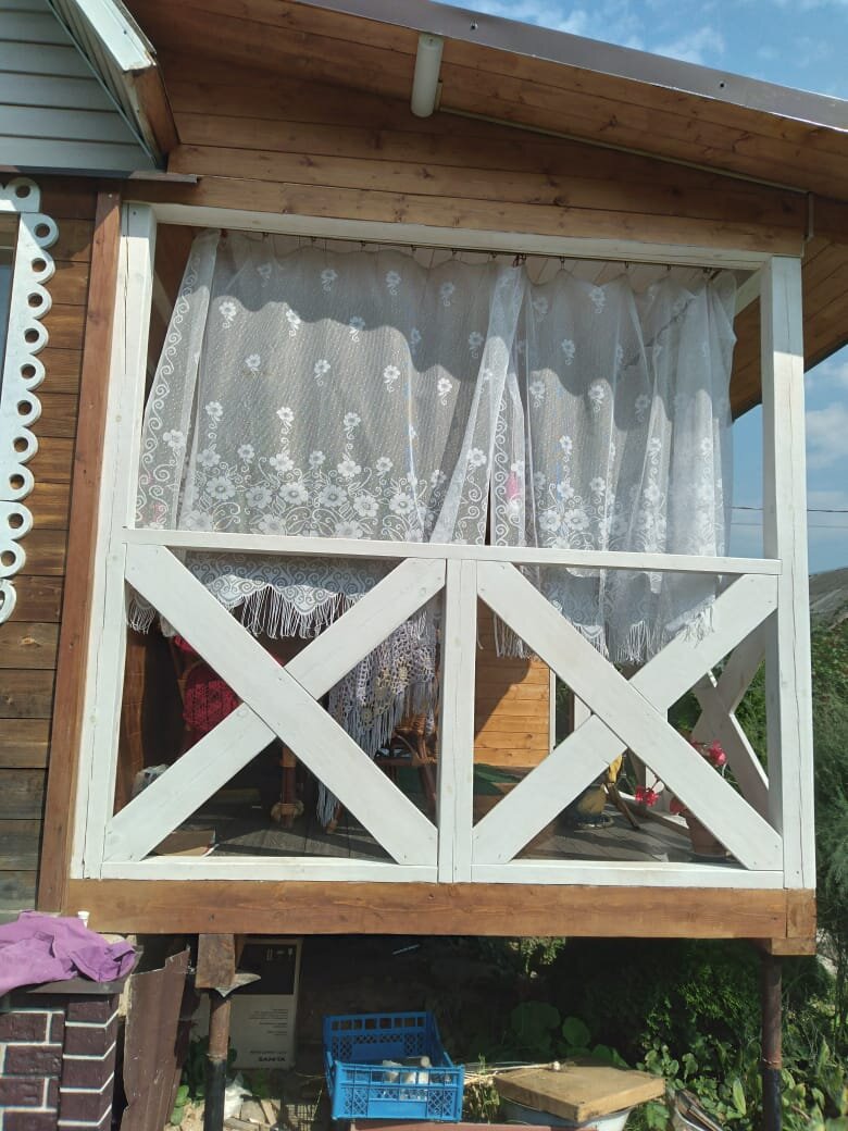 до нашего остекления