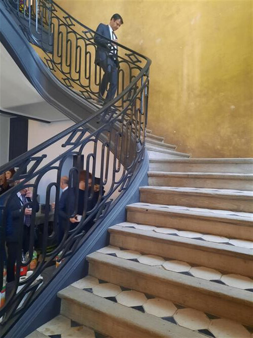 Лестница в шато